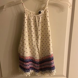 Summer sleeveless tank top